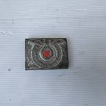 WSS Boucle fer troupe peinture gris argent 