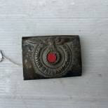 WSS Boucle troupe fer peinture gris argent 