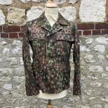 WSS Veste troupe Mdle 1943 Camoufage petits pois en treillis chevrons 