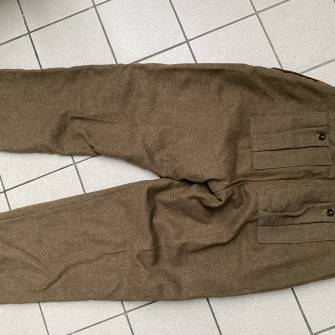 Pantalon en top anglais britannique