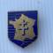 2éme DB Insigne émaillé Matriculé 