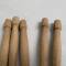 5 piquets réglementaires  toile de tente en bois 