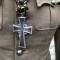 Tenue Aumonier Militaire Calot , veste , croix pectorale et culotte