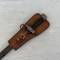 Baionnette Mdle 1892 1er Type et gousset cuir marron  