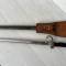 Baionnette Mdle 1892 1er Type et gousset cuir marron  