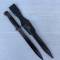 WH Baionnette Mdle 84/98 Plaquettes bakélite et gousset cuir noir 