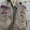 Blouson Pattern 1940 Artilleur 3éme Division Infanterie , drap kaki 