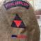 Blouson Pattern 1940 Artilleur 3éme Division Infanterie , drap kaki 