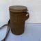 Boitier Masque de protection ARS 1917 et sangle en coton kaki clair 