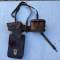 Brelage de campagne officier cuir marron 