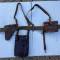 Brelage de campagne officier cuir marron 