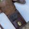 Brelage de campagne officier cuir marron 