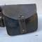 Brelage Mdle 1905/14 cuir noir retourné 