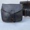 Brelage Mdle 1905/14 cuir noir retourné 