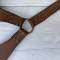 Bretelles de suspension Mdle 1893/15 cuir marron 