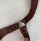 Bretelles de suspension Mdle 1993/15 cuir marron 