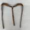 Bretelles de suspension Mdle 1993/15 cuir marron 