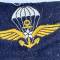 Brevet Parachutiste de marine brodé coton 
