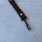 Bélière porte sabre officier cuir marron 