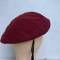 Béret Mdle 1946 Parachutiste drap  amarante 