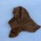 Cagoule navigant Mdle 'Chauffant' soie marron 