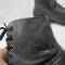 Canada Paire de brodequins troupe cuir noir 