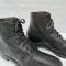 Canada Paire de brodequins troupe cuir noir 