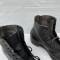 Canada Paire de brodequins troupe cuir noir 