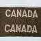 Canada Paire de tittles 