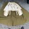 Capote Troupe Mdle 1915 4éme Zouave drap moutarde 