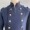 Capote TroupeMdle 1873 Infanterie  coloniale drap Gris de fer bleuté 