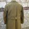 Capote Officier tirailleur/colonial en drap moutarde 
