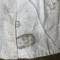 Capote Officier tirailleur/colonial en drap moutarde 