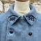 Capote troupe Mdle 1915 Infanterie Drap bleu horizon 