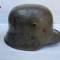 Casque ' Stahlhelm' Mdle 1917 peinture feldgrau 