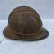 Casque Adrian Mdle 1915 9éme Zouave et plaque commémorative mdle 1919 