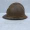 Casque Adrian Mdle 1915 9éme Zouave et plaque Mdle 1919 