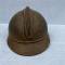 Casque Adrian Mdle 1915 9éme Zouave et plaque Mdle 1919 