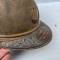 Casque Adrian Mdle 1915 9éme Zouave et plaque Mdle 1919 
