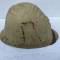 Casque Adrian Mdle 1915 Artillerie et couvre casque en toile kaki clair 