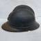 Casque Adrian Mdle 1915 Infanterie , plaque commémorative Mdle 1919 