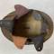 Casque Adrian Mdle 1915 Infanterie Colonial Peinture moutarde 
