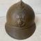 Casque Adrian Mdle 1915 Infanterie Colonial Peinture moutarde 