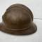 Casque Adrian Mdle 1915 Troupe d Afrique peinture moutarde 