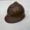 Casque Adrian Mdle 1915 Troupe d Afrique peinture moutarde 