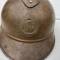 Casque Adrian Mdle 1915 Troupe d Afrique peinture moutarde 
