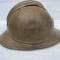Casque Adrian Mdle 1915 Troupe d'Afrique Peinture Moutarde 