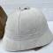 Casque Colonial Mdle 1886 , couvre casque et jugulaire cuir fauve 