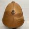 Casque Colonial Mdle 1886 cuir fauve antilope