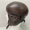 Casque de vol Airaile 11 en cuir marron 